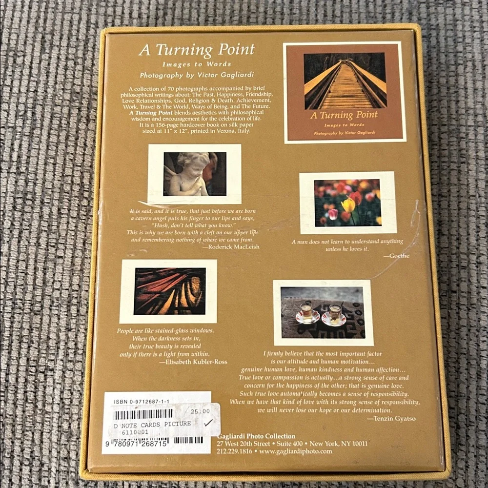 A Turning Point note cards NEW Photography in a box 12 cards